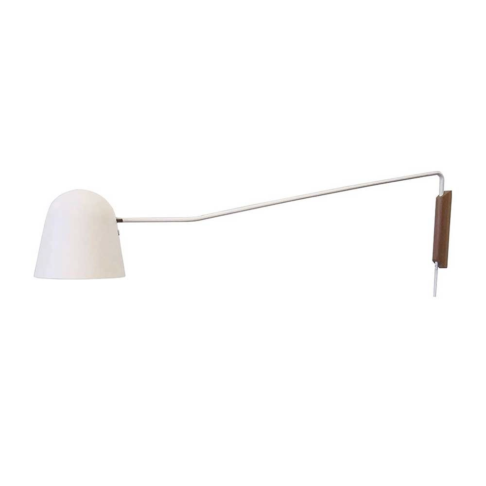 Leselampe Sensa weiß mit Holz Artdelight 8719831733255