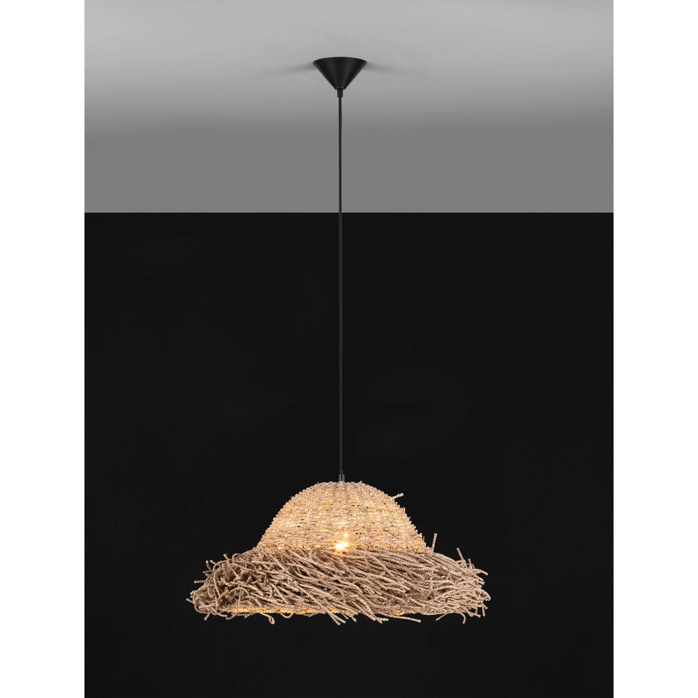 Natürliche Pendelleuchte Natu Ø 65cm Lyora 5212017452870