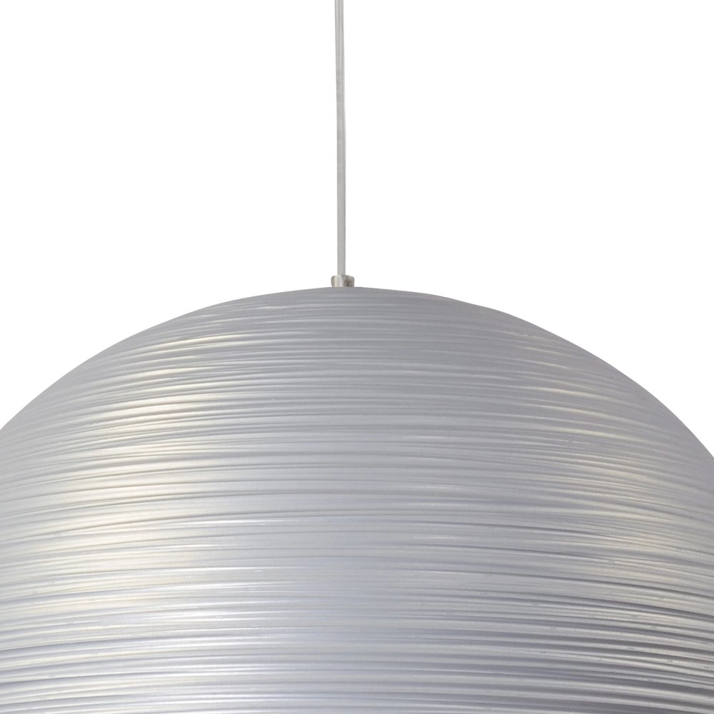 Silbergraue Pendelleuchte Concepto 40 Masterlight 8718121094441