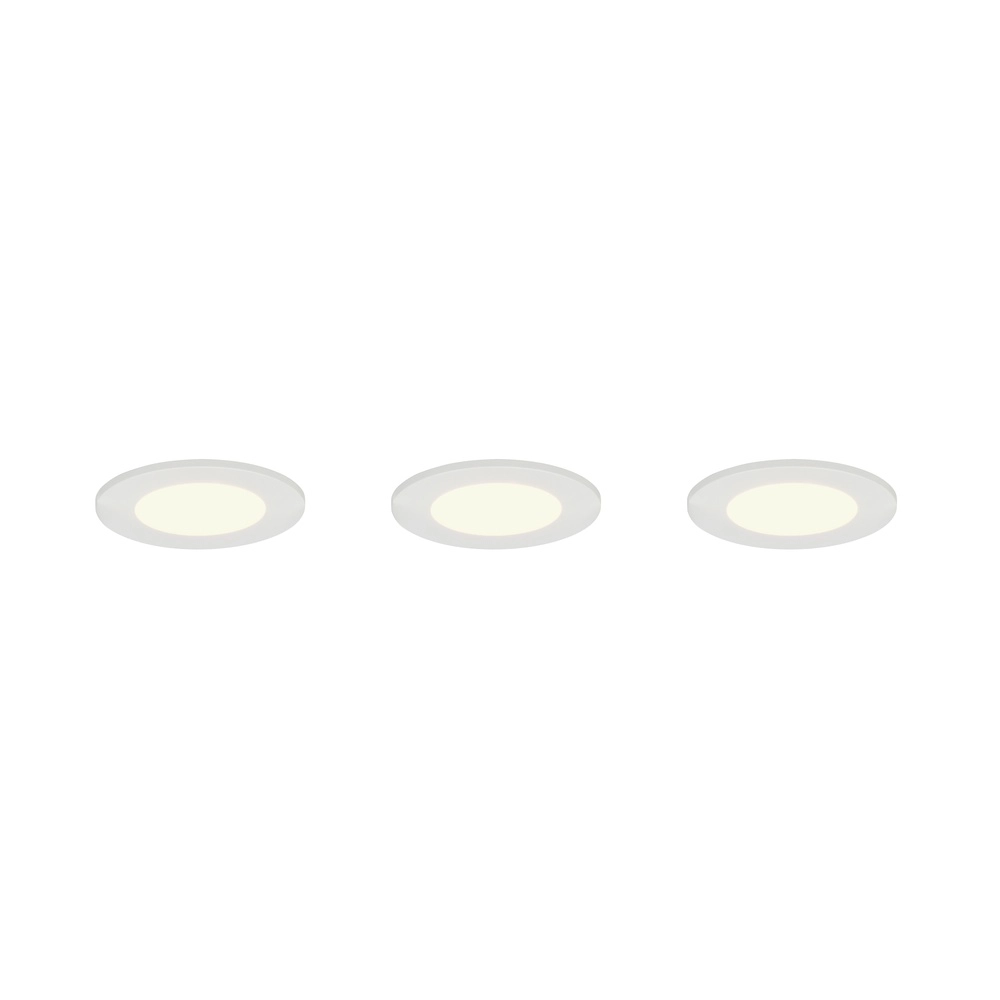 Set mit 3 Einbaustrahlern Himal weiß IP65 Trio 4017807663785