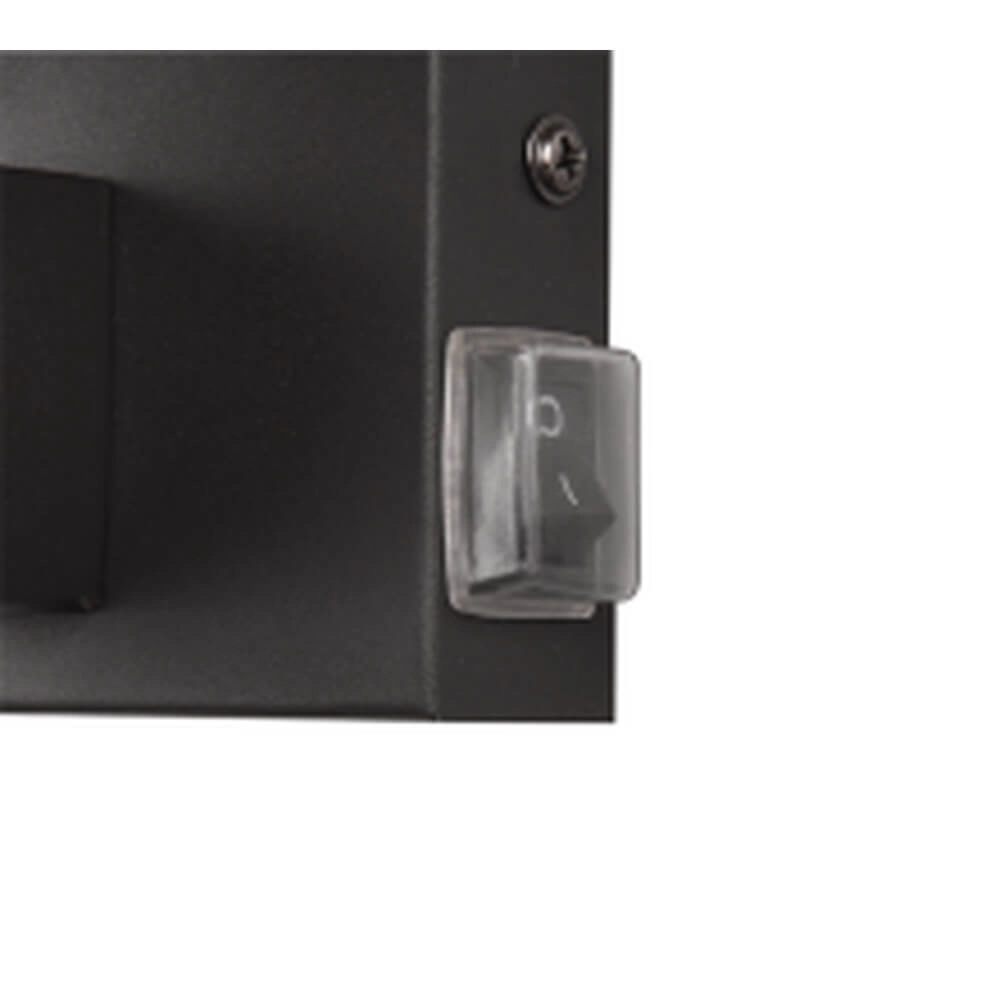 Wandleuchte Kula Schwarze Leuchte mit weißem Glas Trio 4017807585285