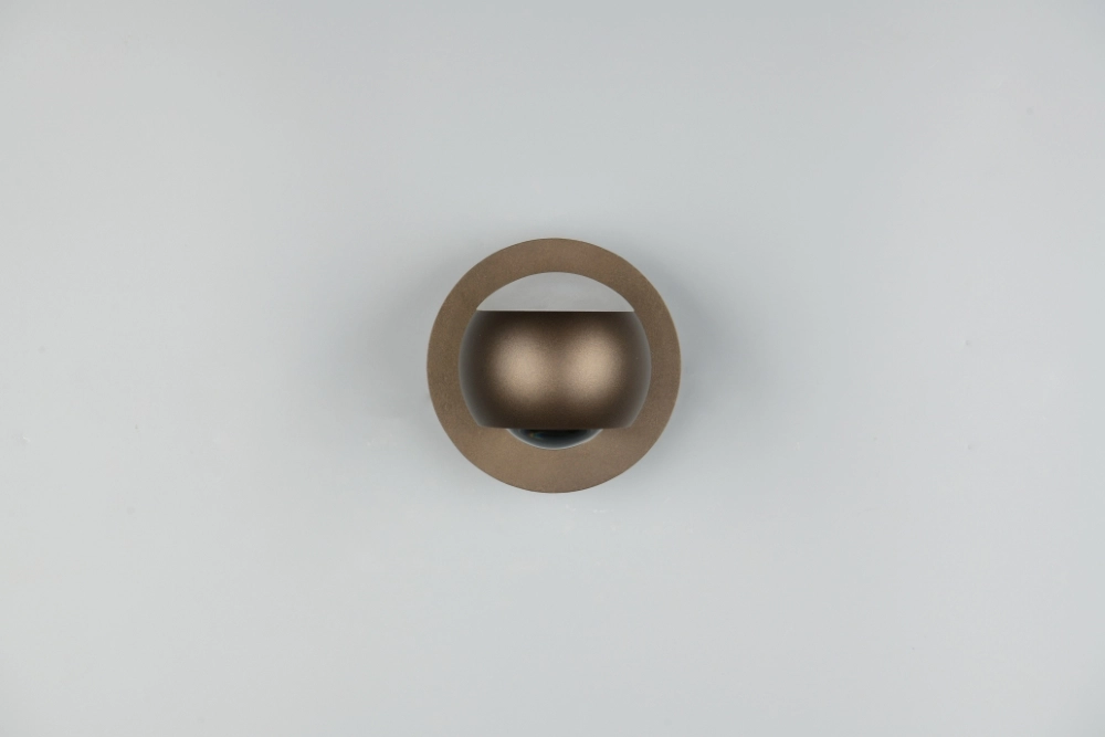 LED-Wandlampe Orbit Platinbraun Trio 4017807686630