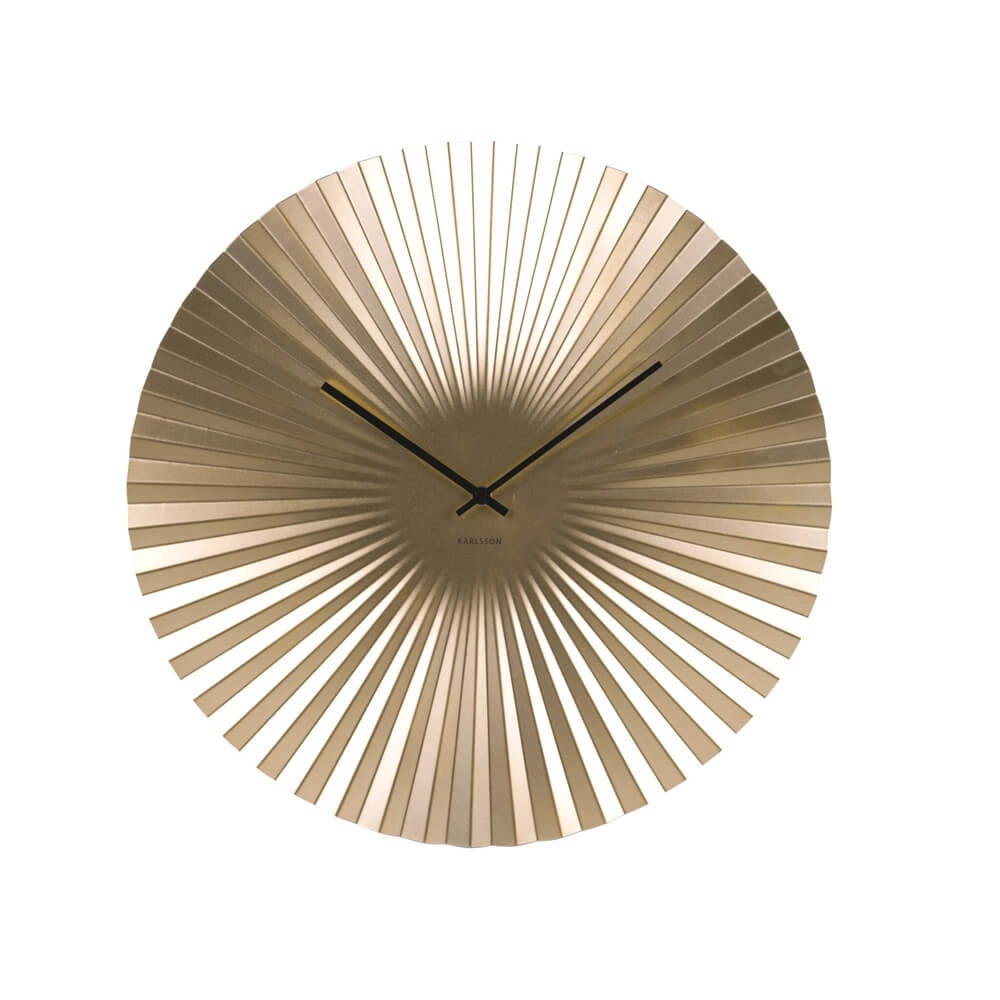 Wanduhr Sensu XL gold - Ø 50cm