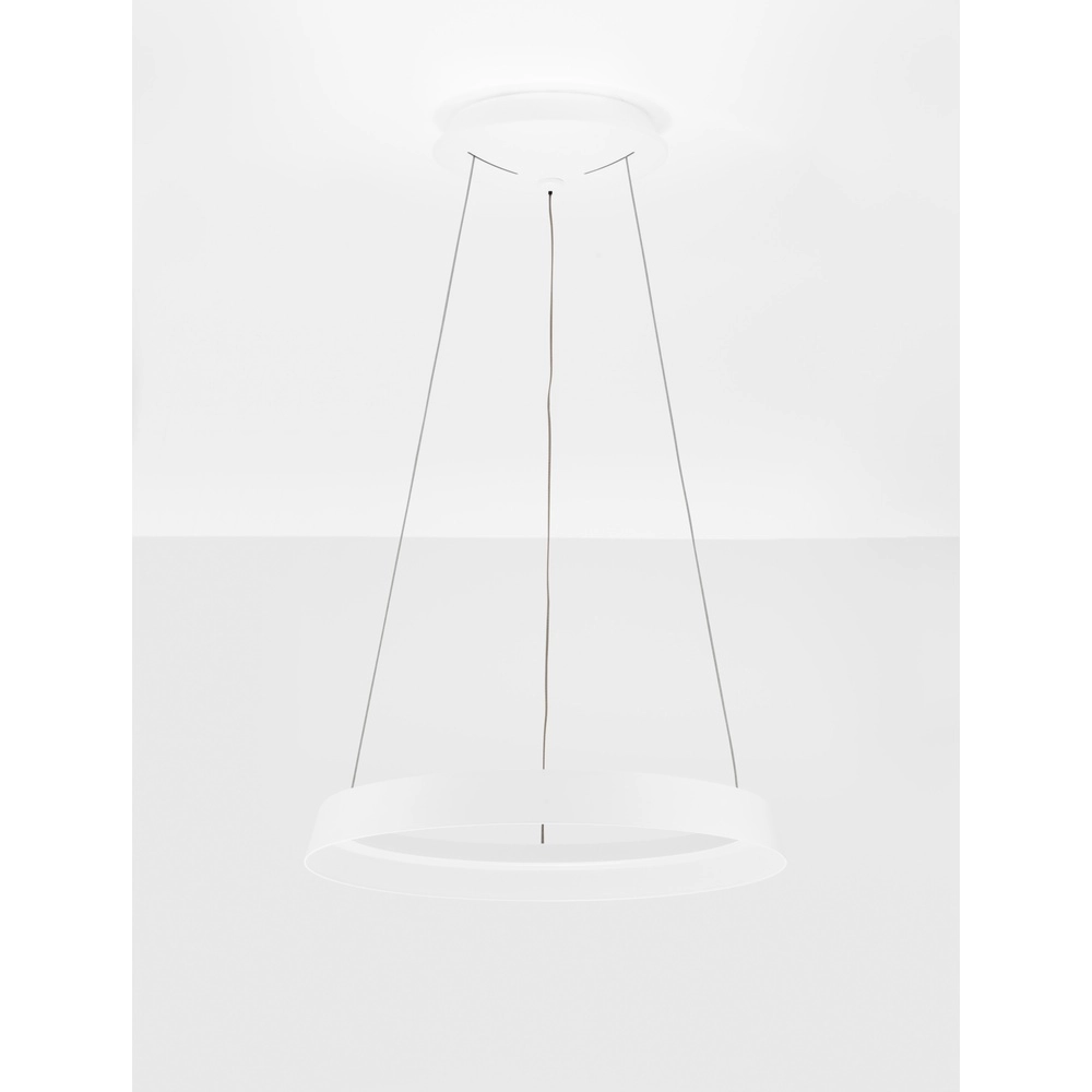 Design-Pendelleuchte Ormi Ø 45cm weiß Lyora 5212017448798