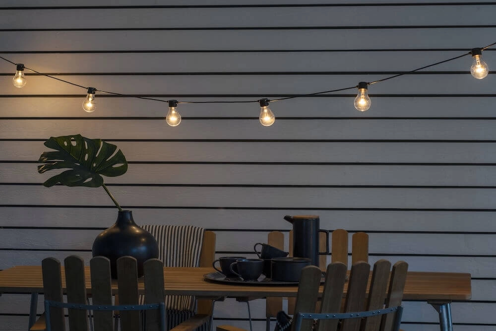 Partylight Lichterkette aus 20 klaren Lampen KonstSmide 7318302379803