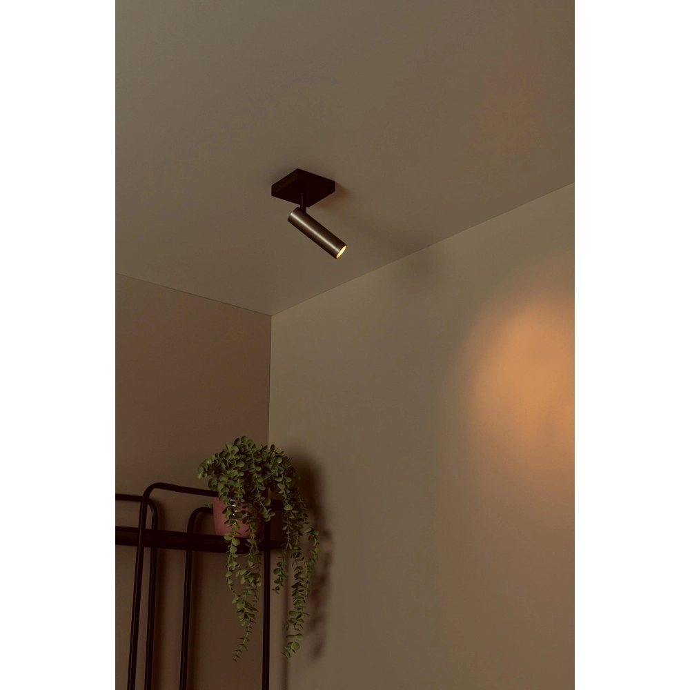 Elegante Deckenlampe Grado Metallisch-Grau Lucide 5411212221698