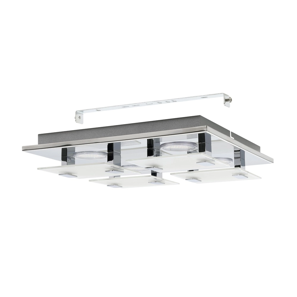 Moderne Deckenlampe Vicaro 4-Licht Chrom Eglo 9002759933142