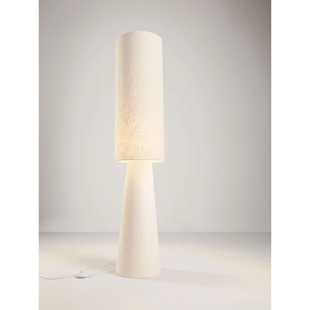 Japandi Stehlampe Nebia Beige Lyora 5212017494009