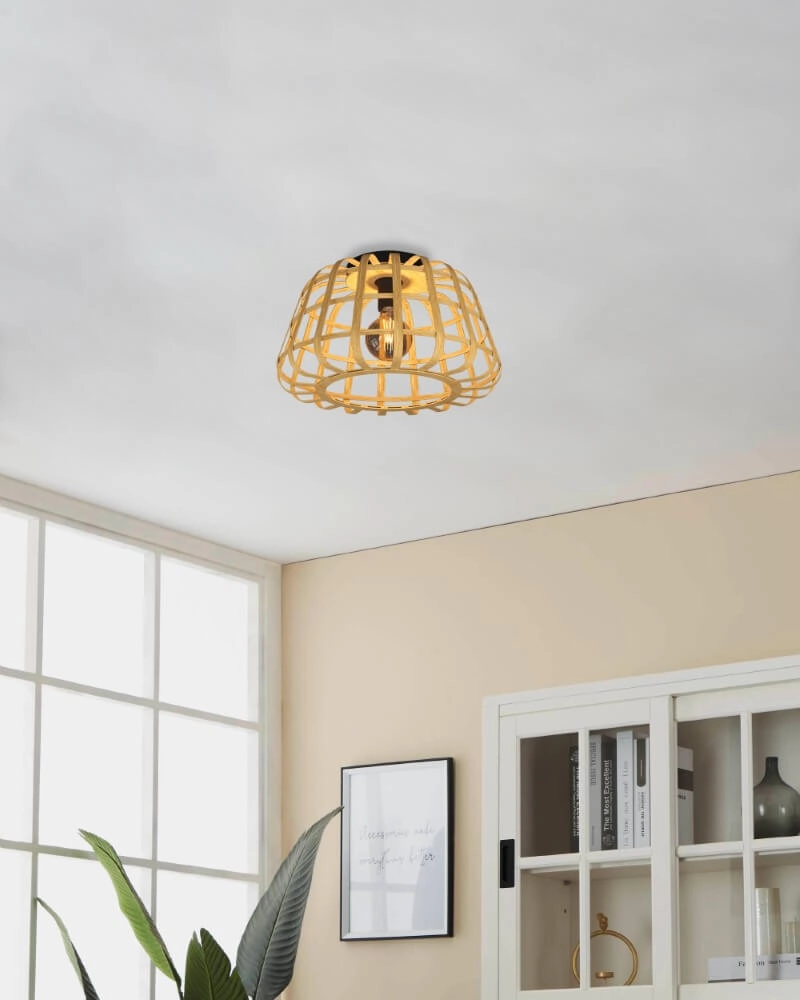 Deckenleuchte aus Rattan Montezuelo Ø 45cm Stars of Light 9008606240494