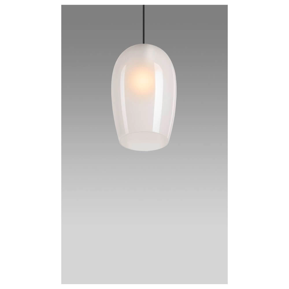Hängelampe aus Glas Pantilo weißes Glas - Ø 18cm SLV 4024163266383