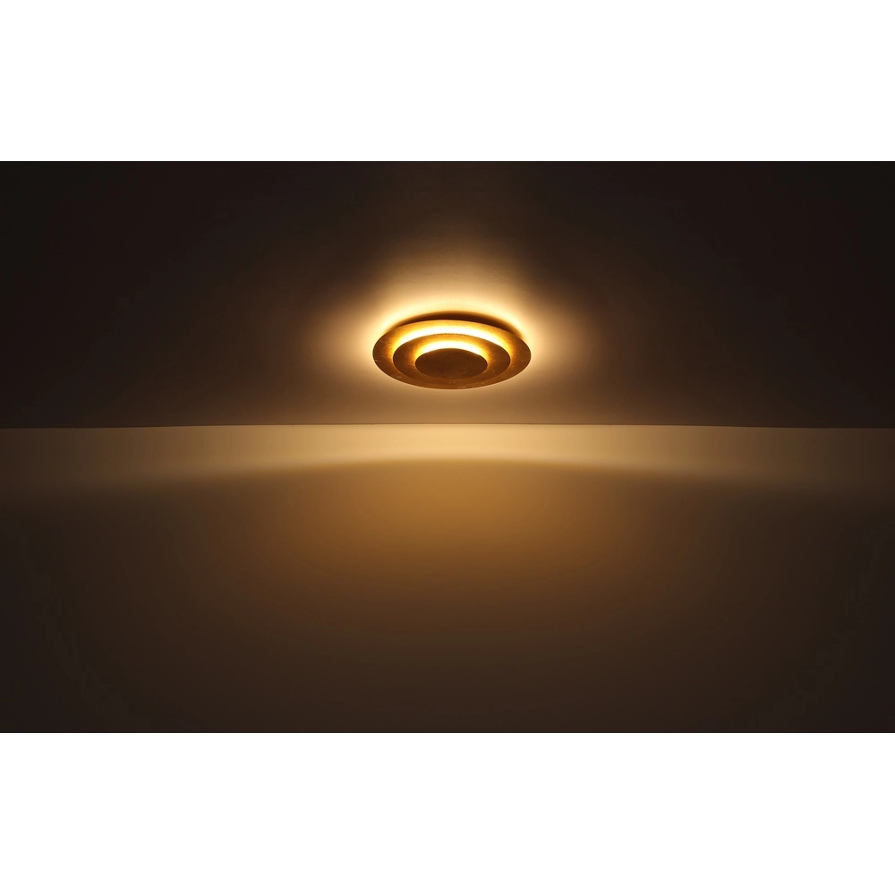 Goldene Deckenlampe Heda Ø 18cm Globo 9007371458523