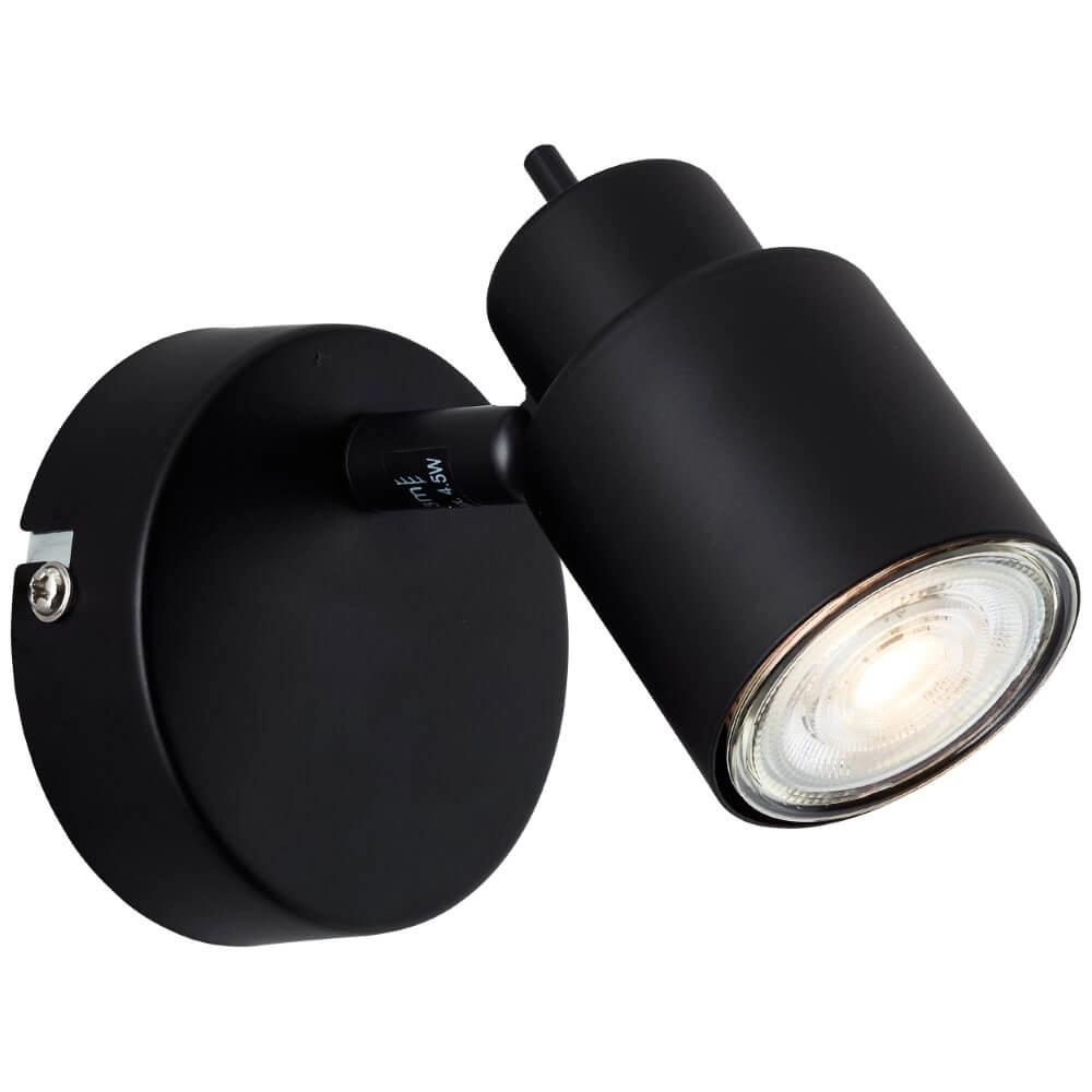 Schwarzes Wandspot Andres