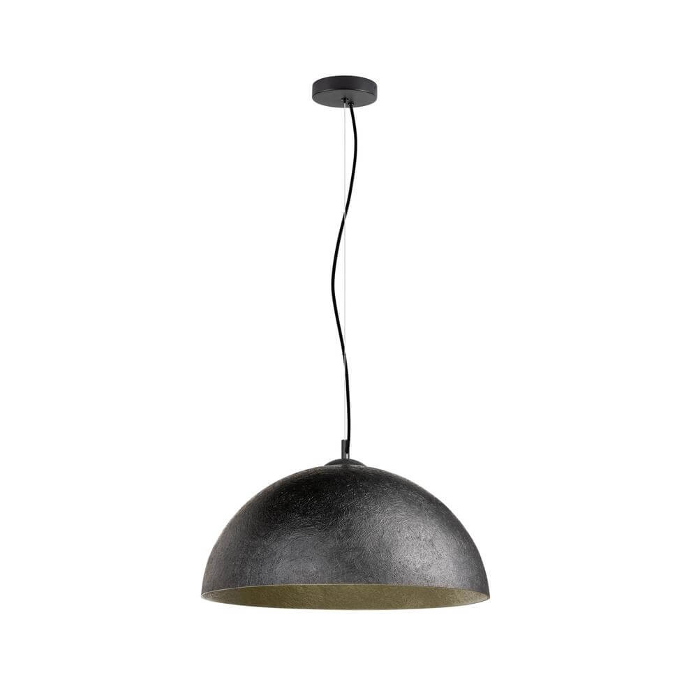 Pendelleuchte Forchini 50 schwarz mit gold Ø 50cm SLV 4024163298643