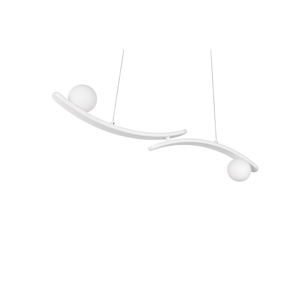 Design-Pendellampe Napoli Weiß Trio 4017807683509