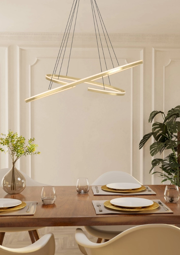 Design-Pendellampe Bogado Gold Stars of Light 9008606357949