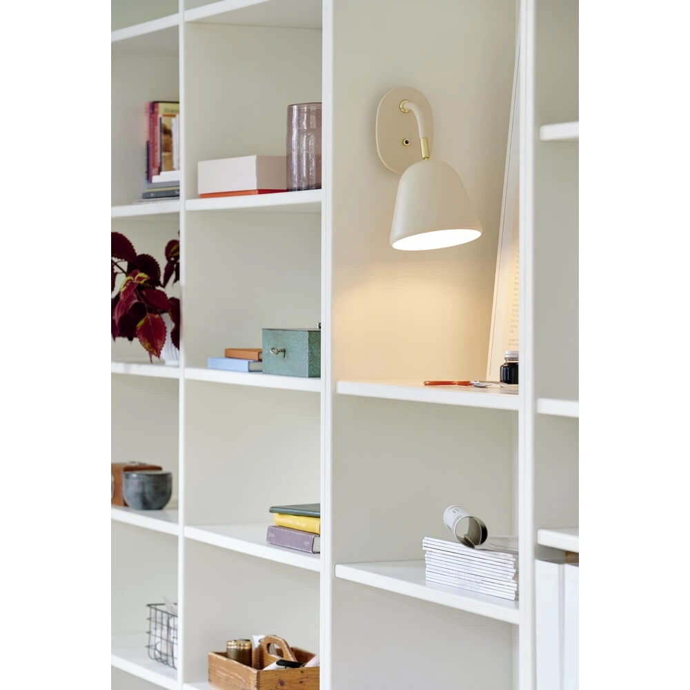 Sandbraune Wandleuchte Fleur Entwurf Nordlux 5704924005282
