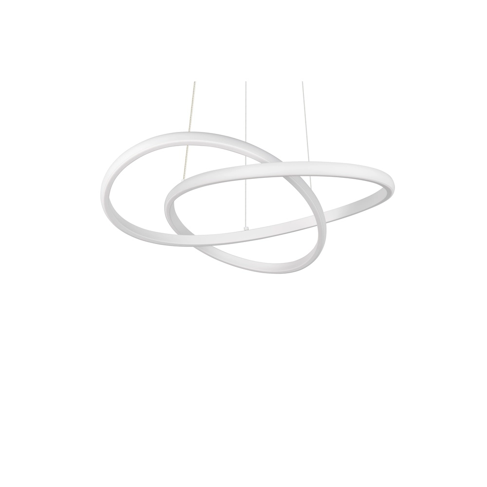 Design-Pendellampe Mansa Weiß Trio 4017807682151