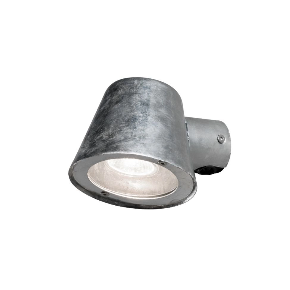 Wandspot Trieste 11cm zinkgrau