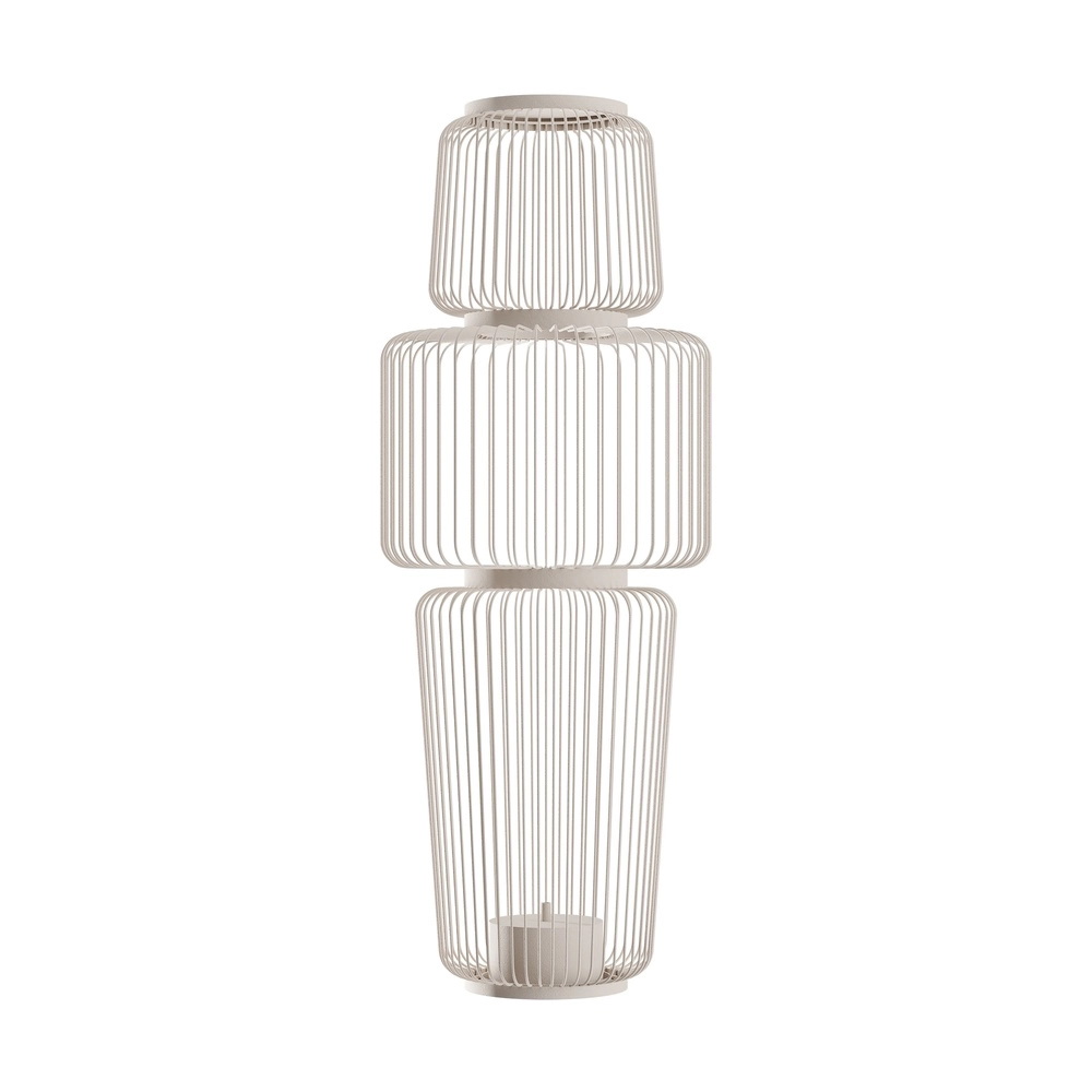 Käfiglampe Nome sandbraun Ø 25,5 cm Lyora 5903139122504