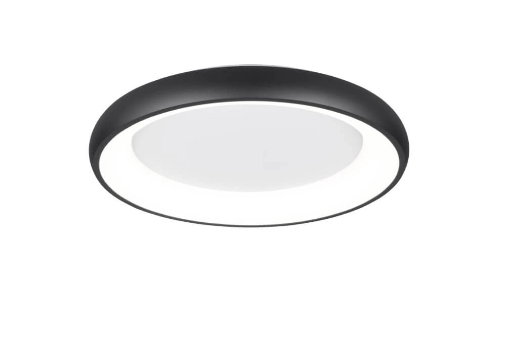 LED-Deckenleuchte Cardona schwarz - Ø 60cm Trio 4017807613926