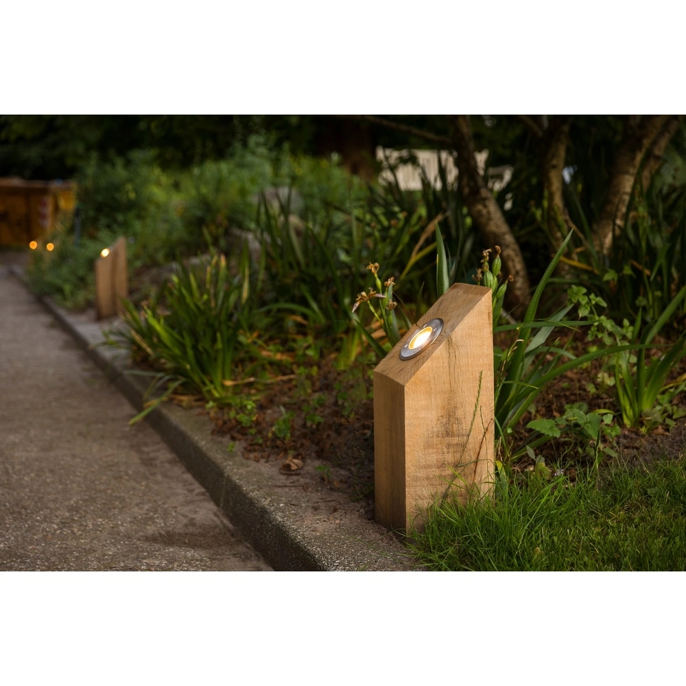 Holz-Uplighter Sotto Rustikale Kastanie – 40 cm – 2700.000 km Timberlab 8716803514171