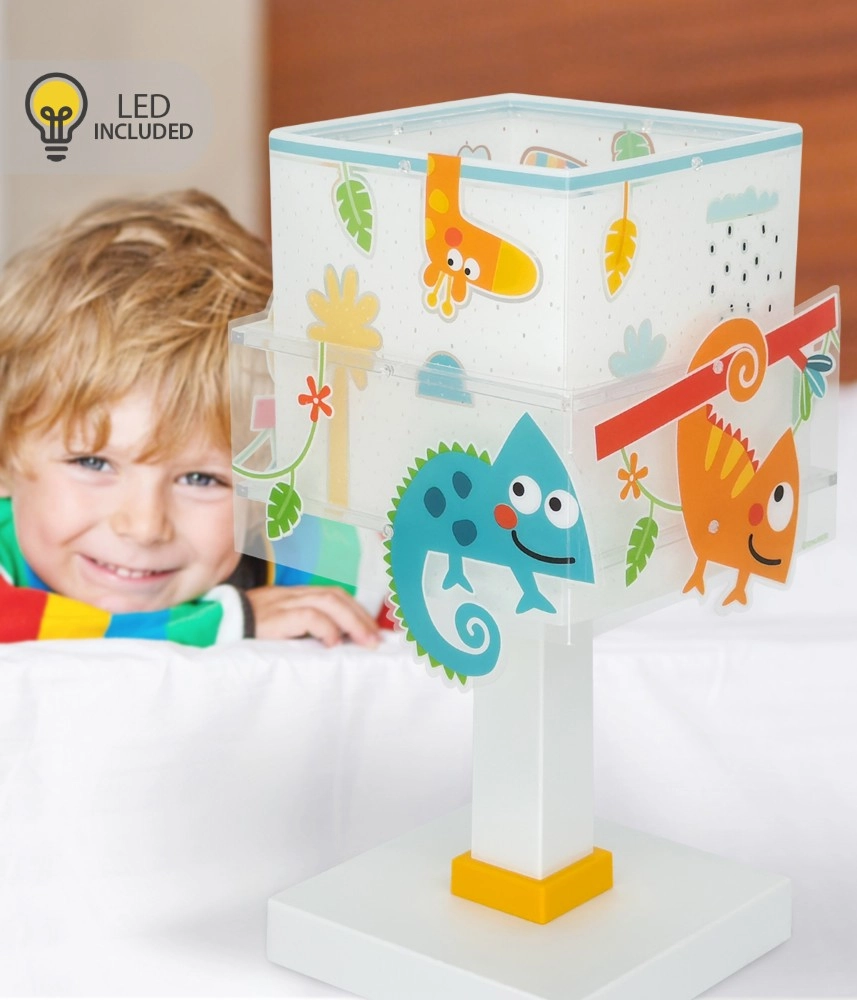 Tischlampe Happy Jungle Im Dunkeln leuchten Dalber 8420406002453