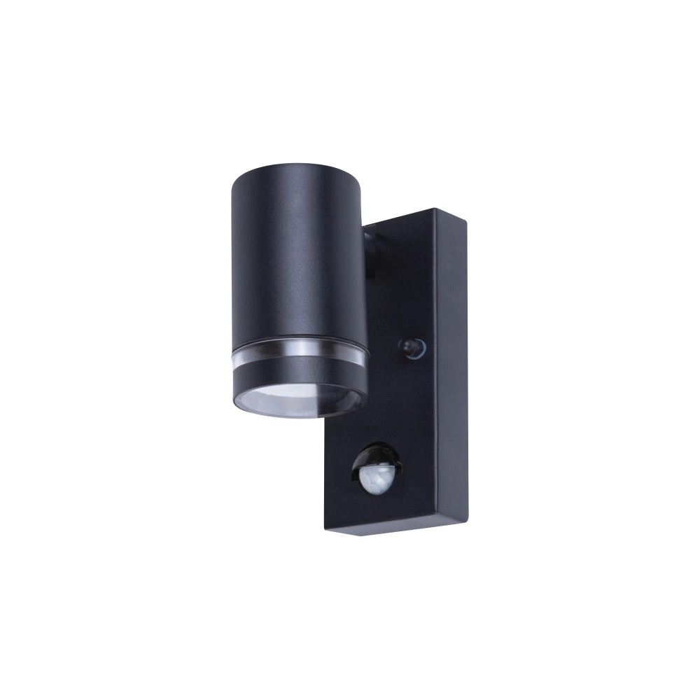 Wandscheinwerfer mit Sensor Opden Schwarz – 1x GU10