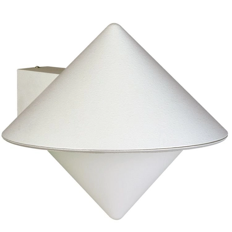 Außenlampe Triangle Weiß