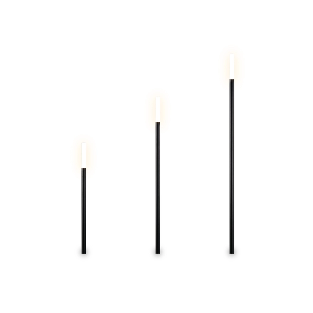 Gartenlampe Stick Schwarz Trio 4017807697575