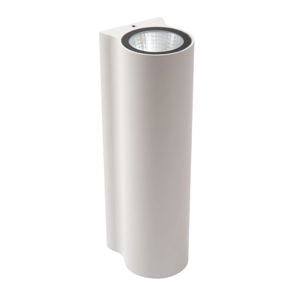 Design-Wandlampe Akra Weiße IP54 auf und ab