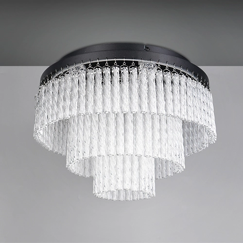 Design-Deckenlampe Vono Schwarz Trio 4017807682236