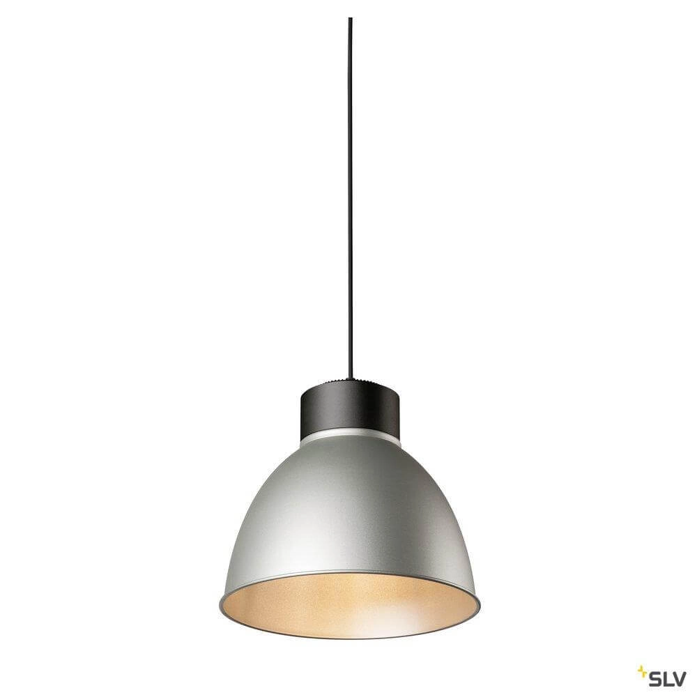Pendelleuchte Para Dome schwarz Ø 12,7cm SLV 4024163252935