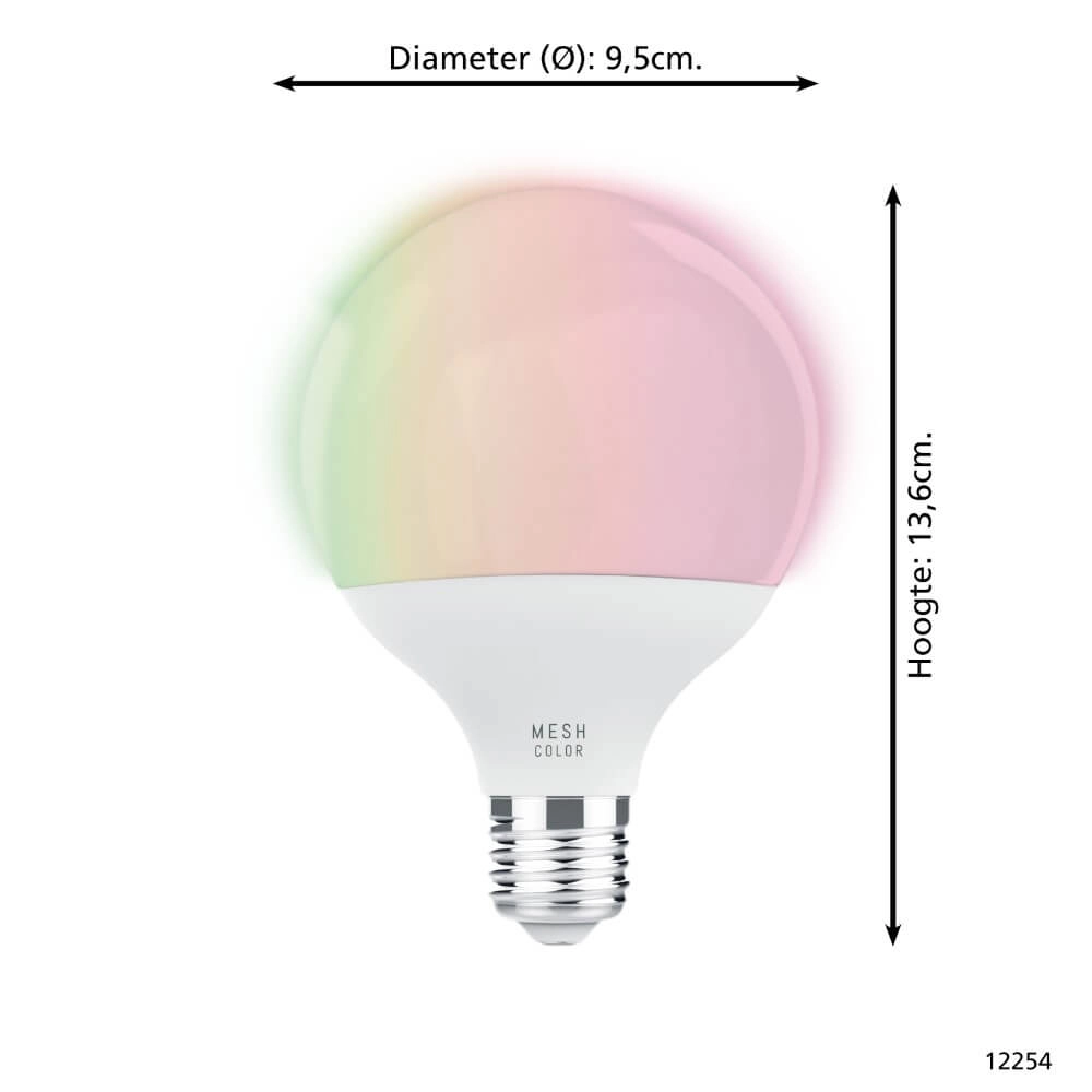 LED-Lampe Zigbee - E27 - 13.5 watt - 2700-6500K - G95 Eglo 9002759122546