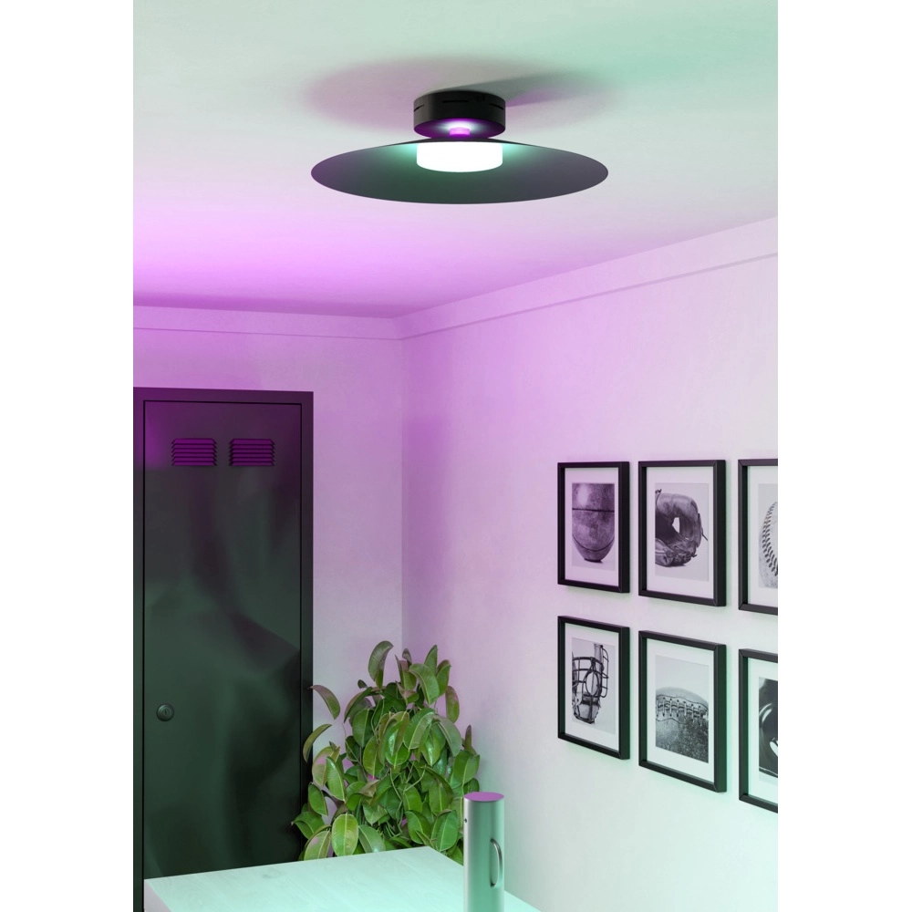 Design-Deckenleuchte Conomavilla-Z Smart Schwarz Eglo 9008606360581