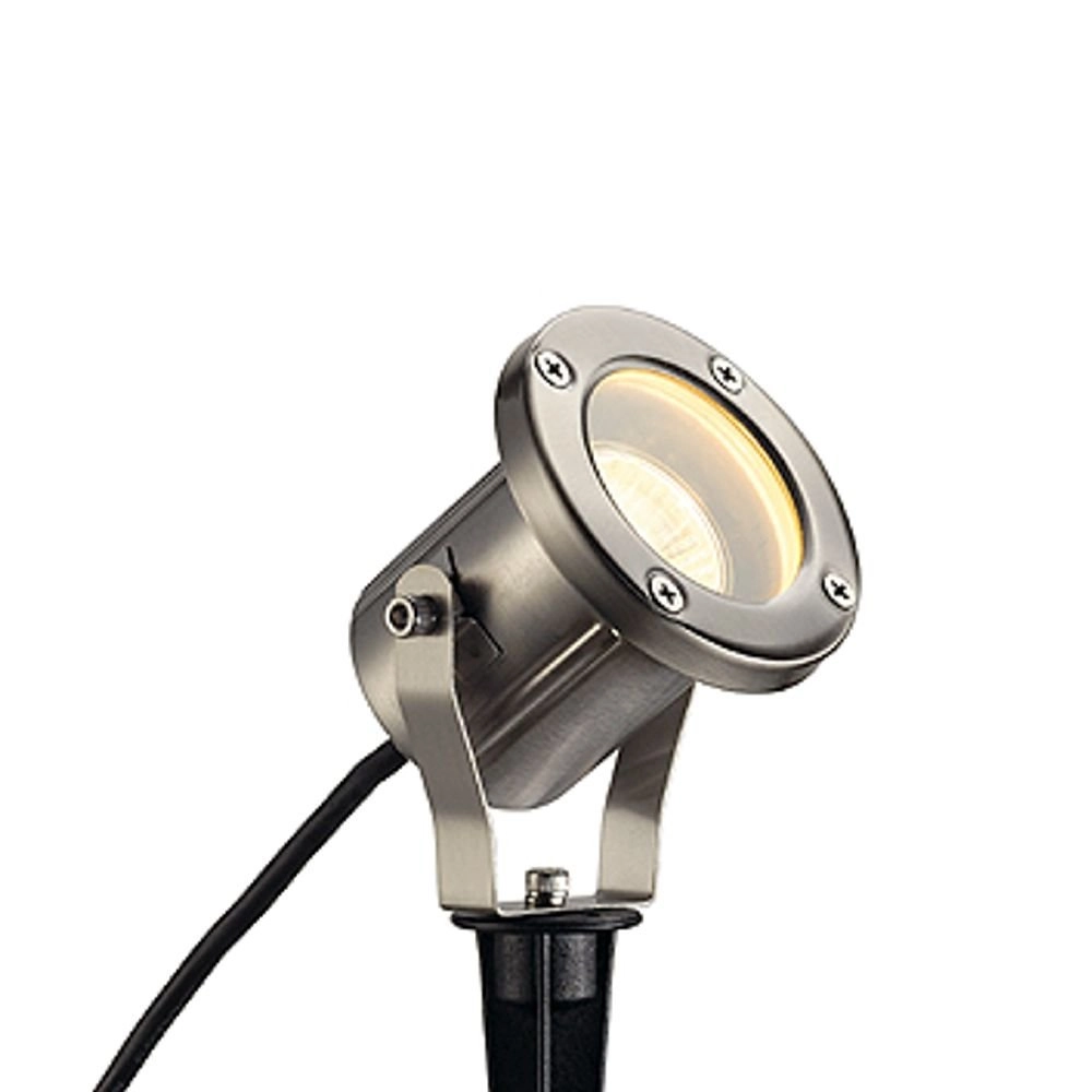 Spießstrahler Nautilus Spike 17,5 cm metallic-grau SLV 4024163137195