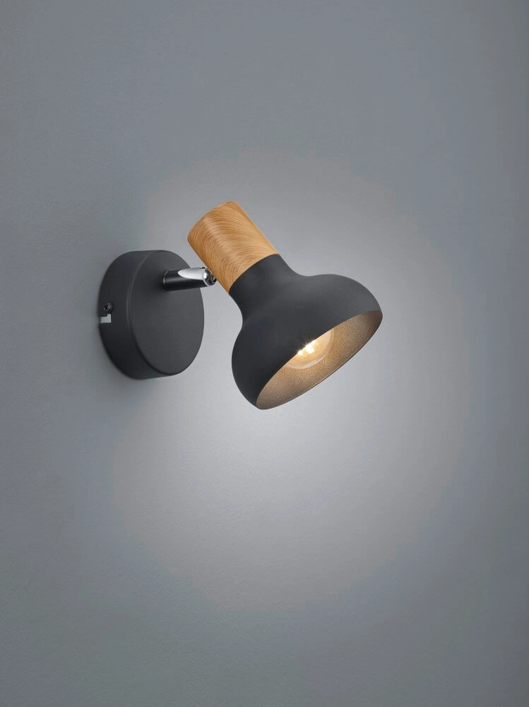 Wandlampe Latika Schwarz Trio 4017807576979