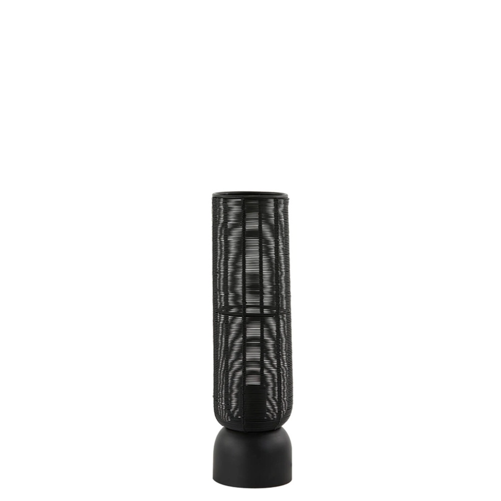 Tischlampe Lezuza Ø 11 cm schwarz