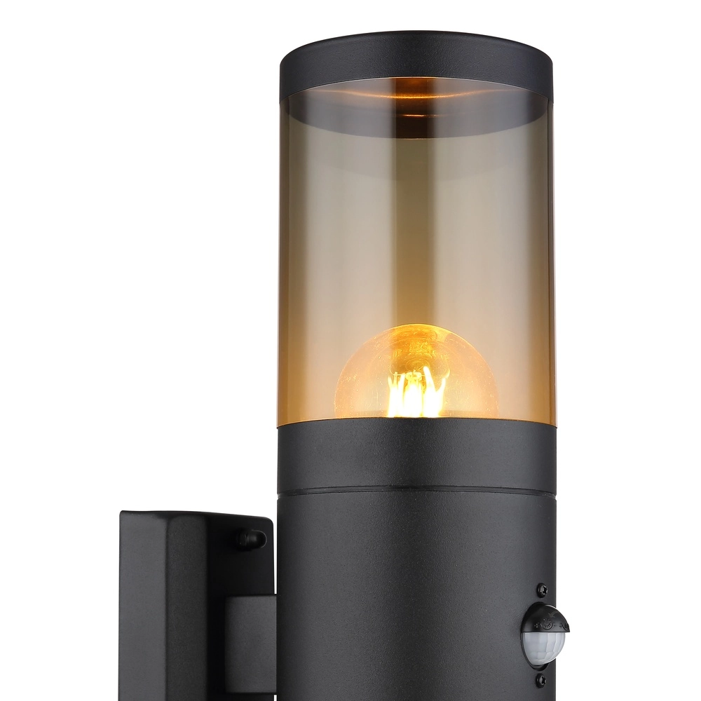 Moderne Wandlampe Xeloo Schwarz mit Sensor Globo 9007371435289