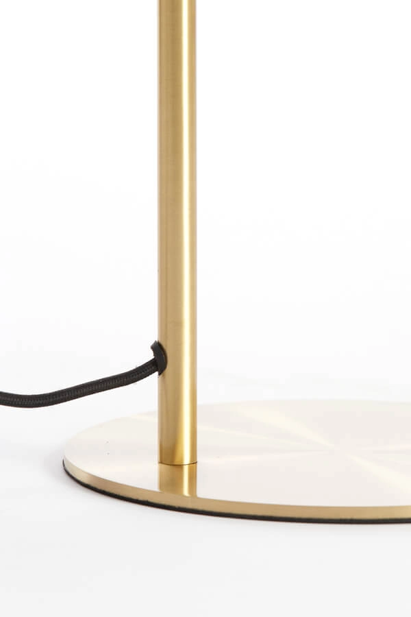 Goldene Tischleuchte Moroc Ø 20cm Light & Living 8717807686420