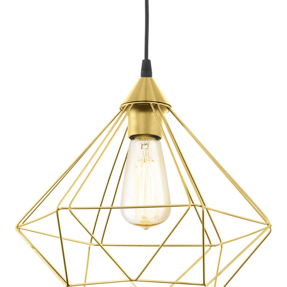 Goldene Hängelampe Tarbes Ø 32,5cm Eglo 9002759436797