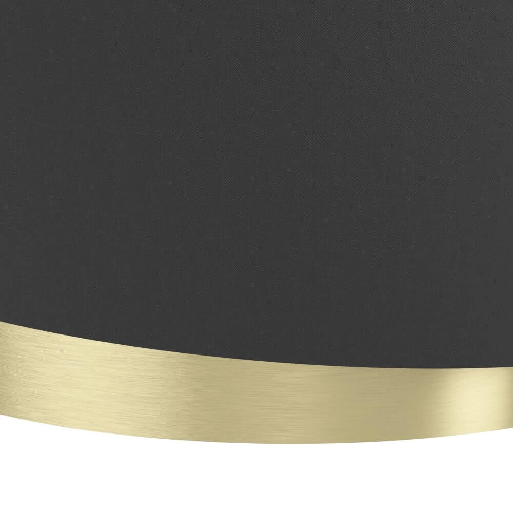 Hängelampe schwarz mit Gold Manderline Ø 56cm Stars of Light 9002759399269