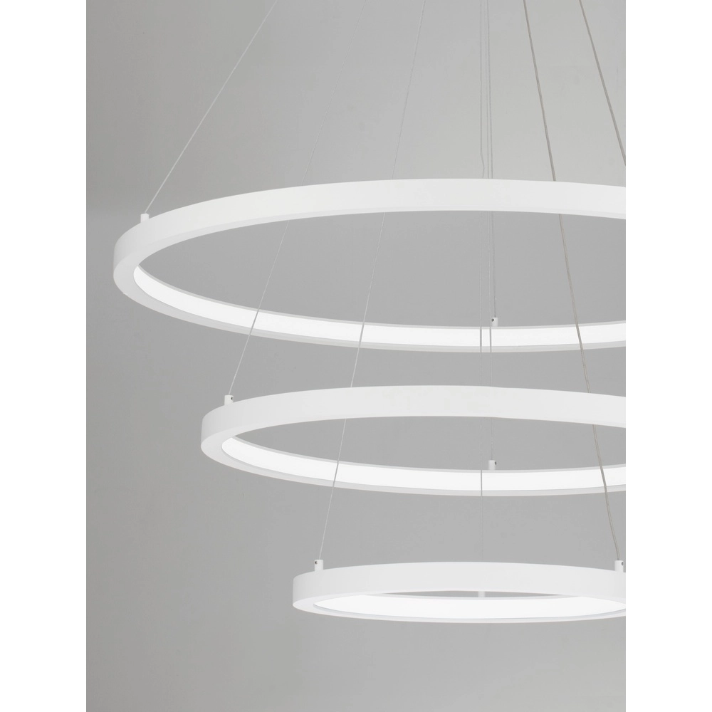 Weiße Pendelleuchte Empatia Design Dreibettzimmer Lyora 5212017442727