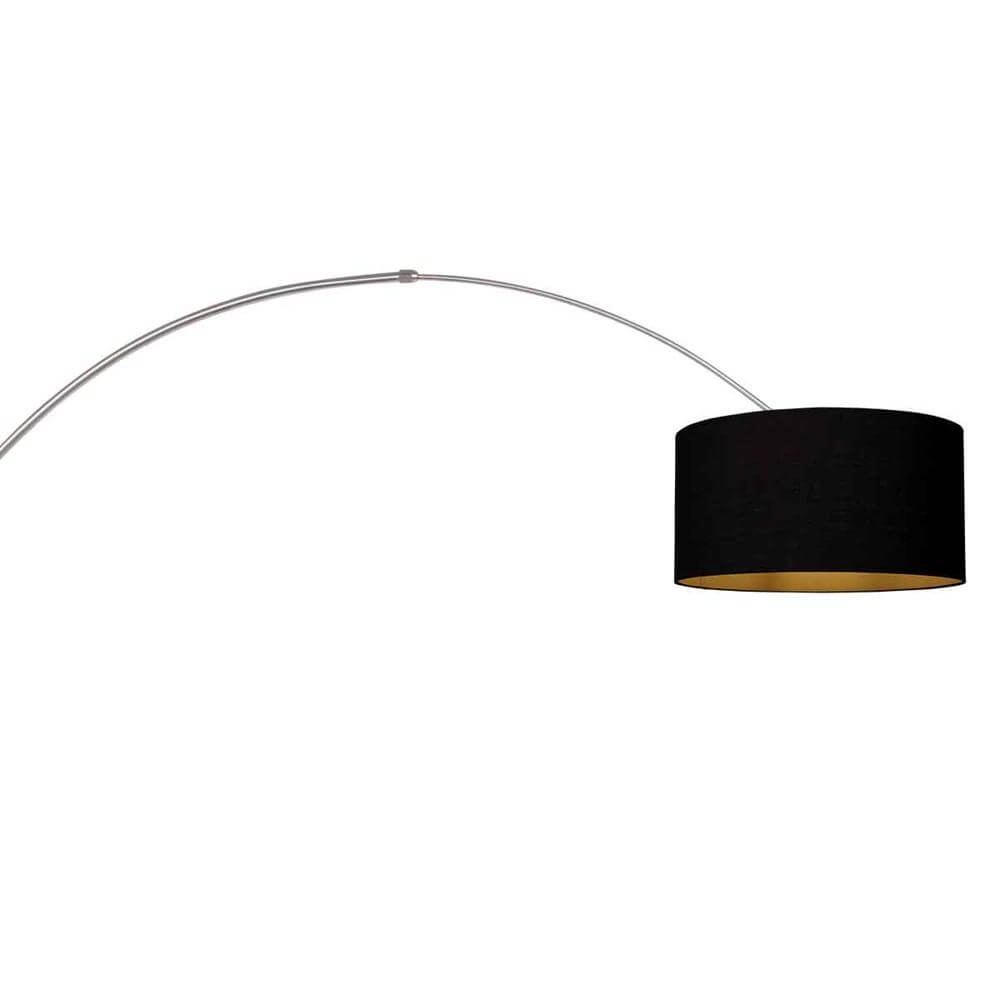 Wandleuchte Sparkled Light Metall mit schwarzem Schirm Steinhauer 8712746175547