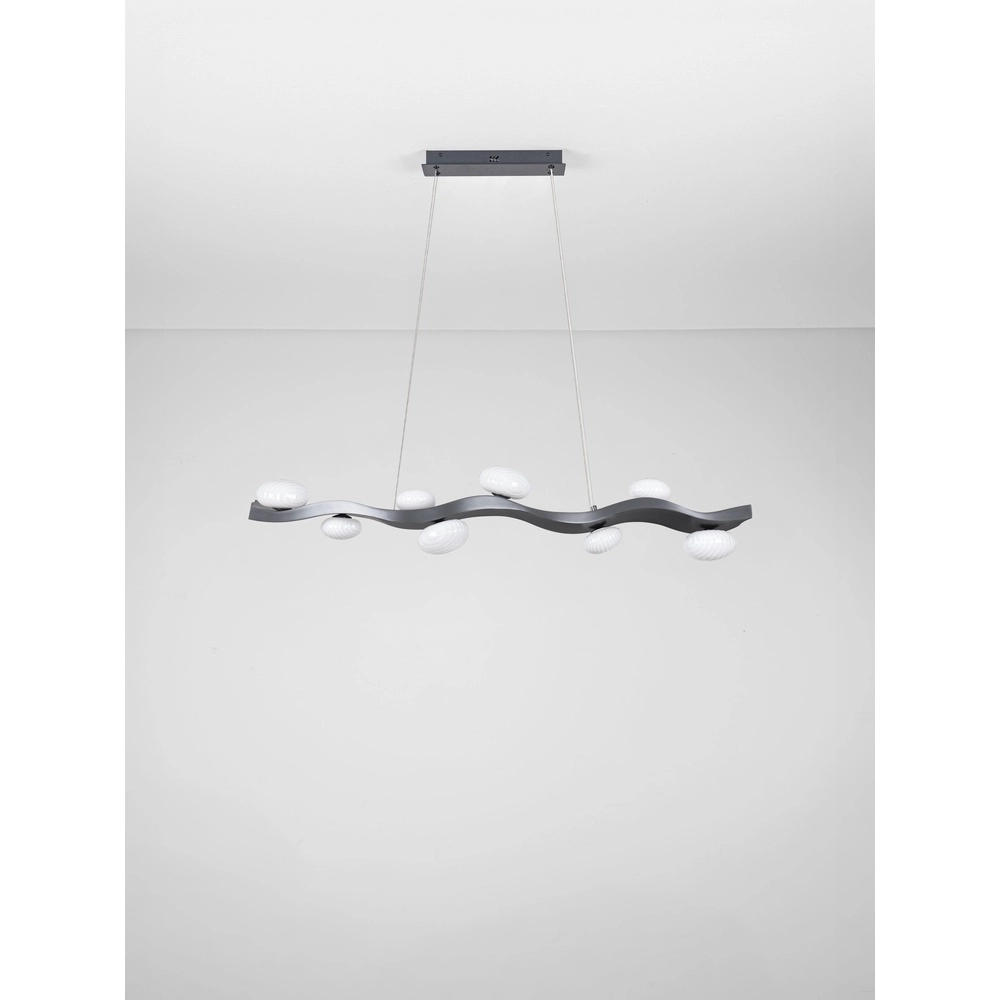 Schwarze Pendellampe Severo Konstruktion Lyora 5212063500372