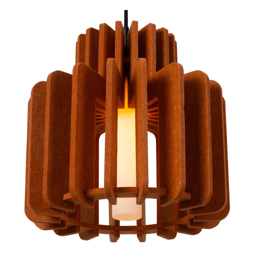 Design-Pendellampe Rollo 40 cm Terrakotta Lucide 5411212452856