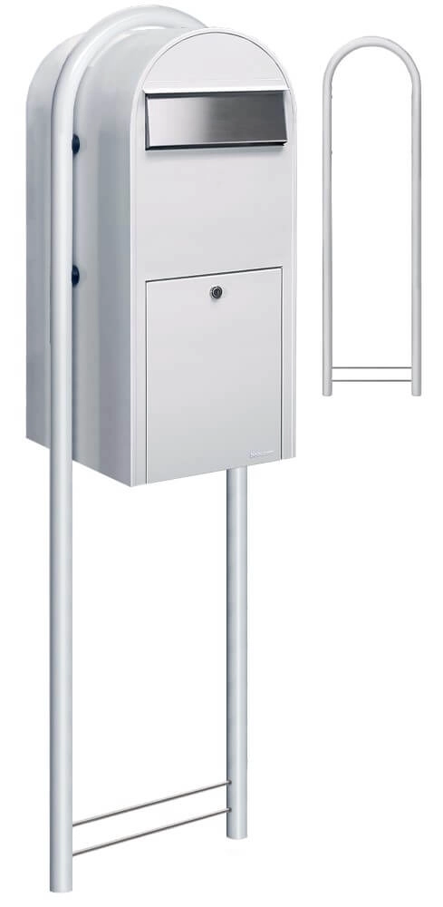 Briefkasten Jumbo 9016 i Weiß Bobi 6417237026262