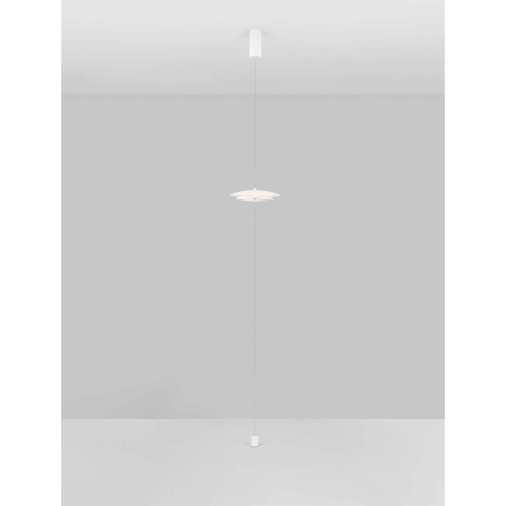 Design-Pendelleuchte Olos weiß Lyora 5212017457004