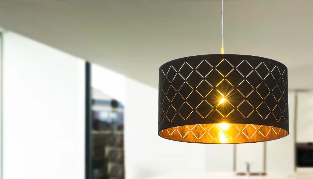 Design-Hängelampe Clarke Ø 40cm Globo 9007371355013