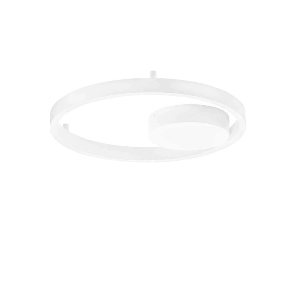 Deckenlampe Hedra rund Ø 40cm weiß Lyora 5212017448859