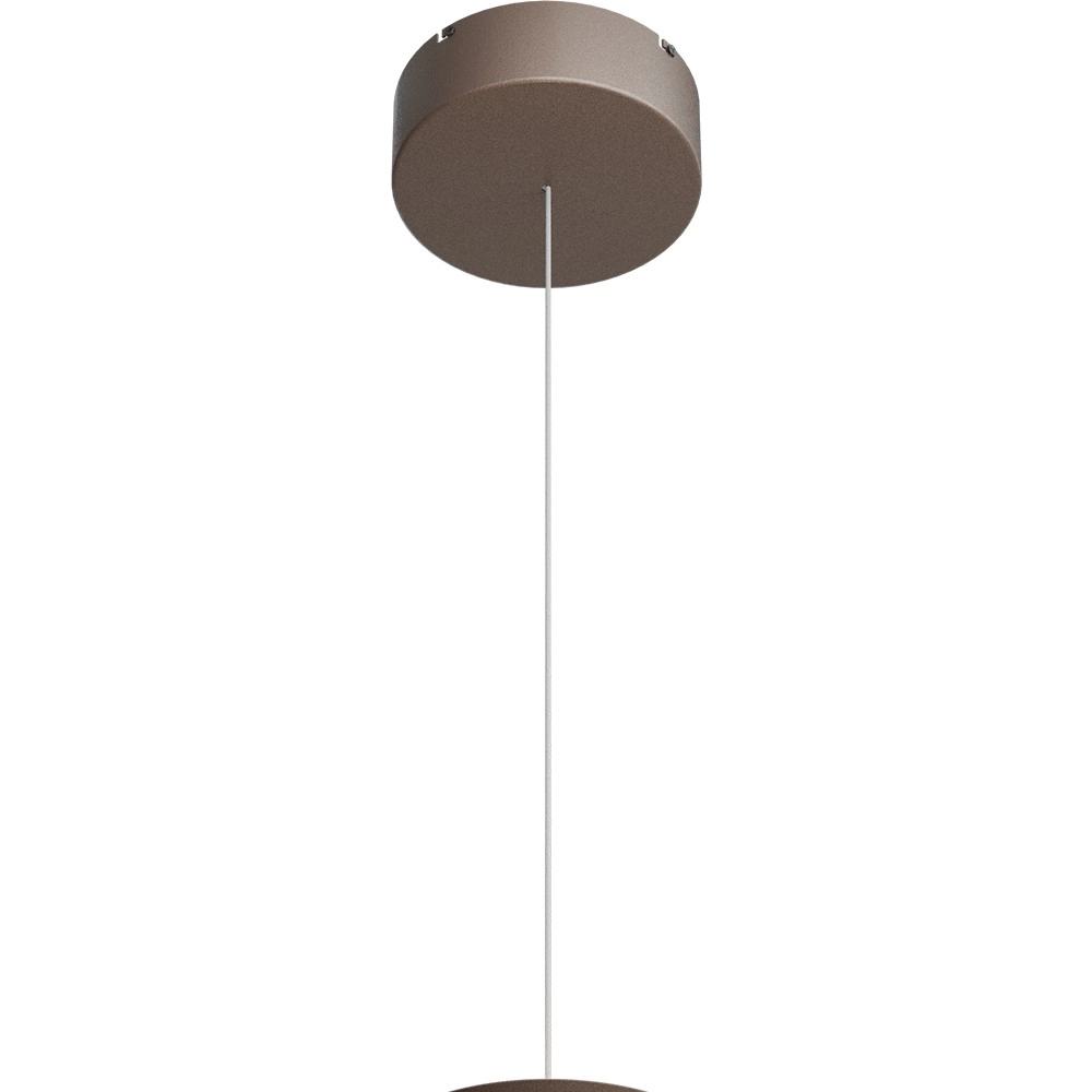 Pendellampe Ceppo Kakaobraun Ø 45 cm mit Uplight Masterlight 8718121389646